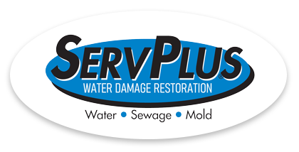 ServPlus - Water Damage Restoration Logo